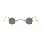 New Retro Round Eye Prince Mirror Small Frame