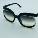 Female flying Sunglasses，Women Cat Eye Half Frame